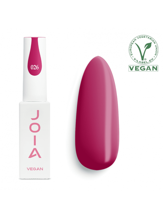 Гель-Лак JOIA Vegan 026, 6 мл