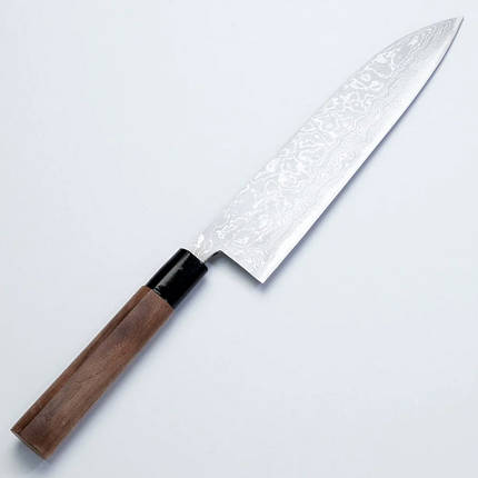 Ніж кухонний Honmamon / Хонмамон Gyuto (Шеф) Damascus, 240 мм (Японія), фото 1