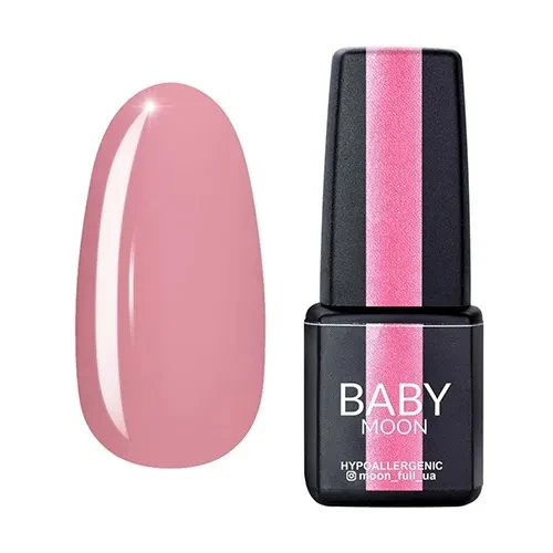 Гель лак Baby Moon Sensual Nude Gel polish 004, 6 мл