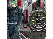 Чоловічий годинник SEIKO SRPH67K1 5 Sports One Piece Zoro Limited Edition, фото 9