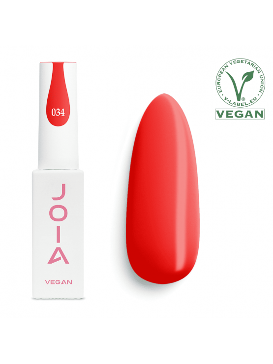 Гель-Лак JOIA Vegan 034, 6 мл