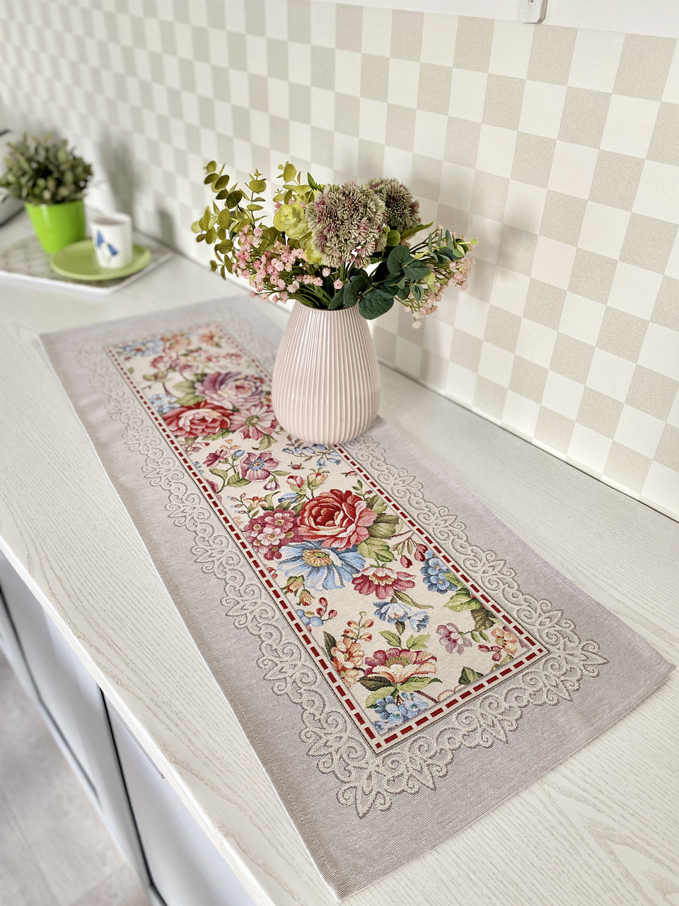 Гобеленова доріжка  наперон на стіл Limaso  37x100 см., фото 1