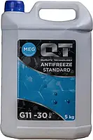 Антифриз QT MEG EXTRA G11, синий -30°C, 5кг QT-Oil QT553305