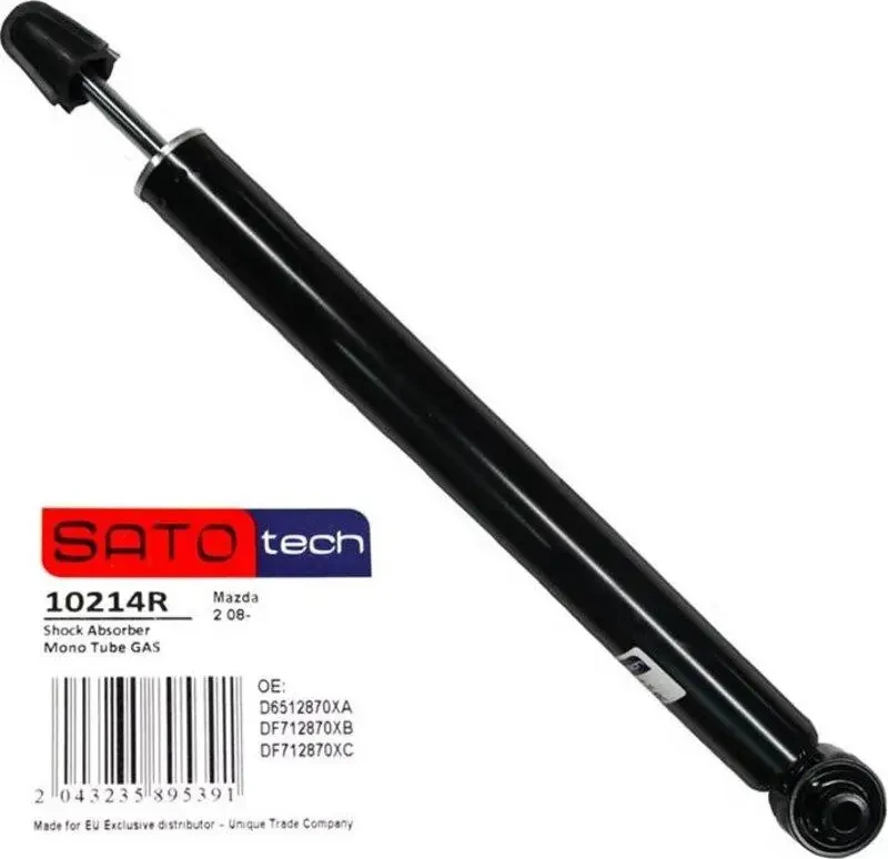 Амортизатор MAZDA 2 08 - monotube Tech 10214R, фото 1