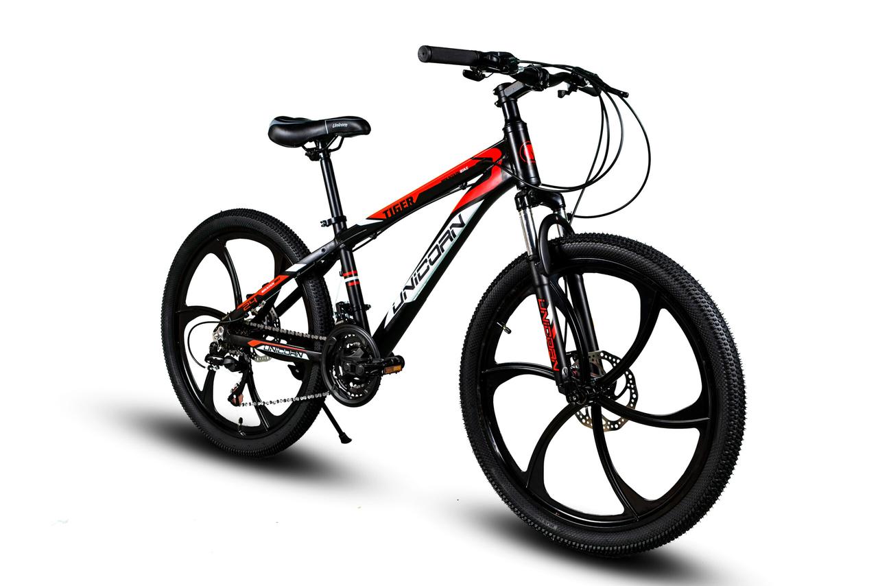 Гірський велосипед Unicorn Tiger з 13 рамою та литими колесами 24 дюйми ...