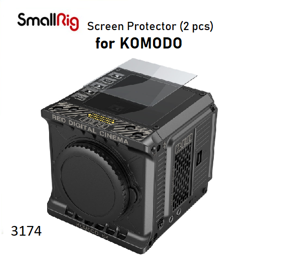 Захисний екран SmallRig Screen Protector for RED KOMODO (2 pcs) 3174 (3174)