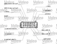 Выключатель на рулевой колонке Valeo 251439 для RENAULT KANGOO (KC0/1_)
