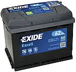 Акумулятор 62Ah-12v Exide EXCELL(242х175х190),L,EN540