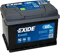 Аккумулятор Exide EB602 60 Ah 520 A EXCELL ** для ALPINA RLE Roadster (Z1)