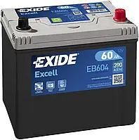 Аккумулятор 60Ah-12v Exide EXCELL(230х172х220),R,EN480 Азия