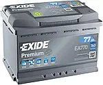 Акумулятор 77Ah-12v Exide PREMIUM(278х175х190),R,EN760 !КАТ. -10%