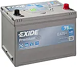 Акумулятор 75Ah-12v Exide PREMIUM (267х172х220),R,EN630 Азія