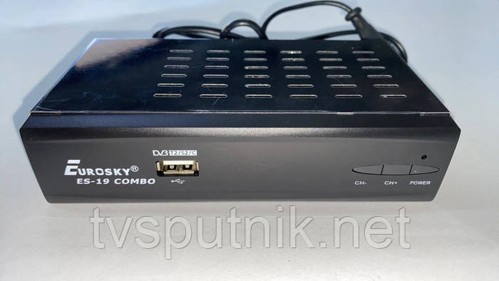 Купить Спутниковый HD ресивер Eurosky ES-19 Combo, цена 840 грн — Prom ...
