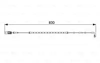 Сигнализатор Bosch 1987473043 AP315, износ тормозных колодок для ALPINA B7 (E65)