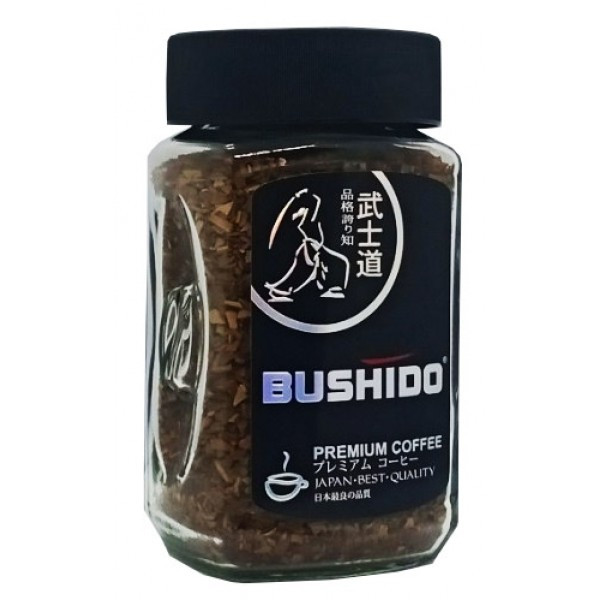 Кава "Bushido" Black Katana, 100 грам скло банка - фото 1 - id-p1460147522