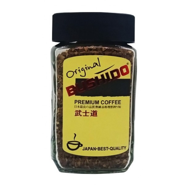 Кава "Bushido" Original, 100 грам скляна банка - фото 2 - id-p1460147524