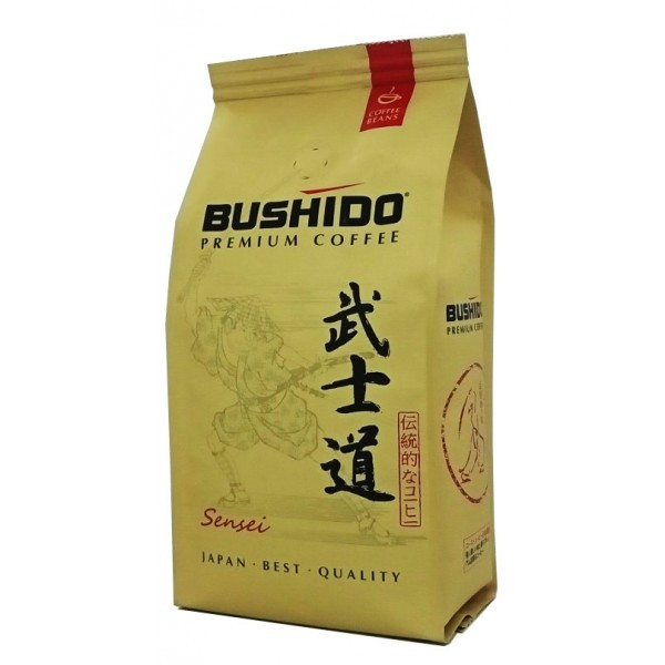 Кава Бушидо "Bushido" Sensei 227 грам зерно - фото 1 - id-p1631729201