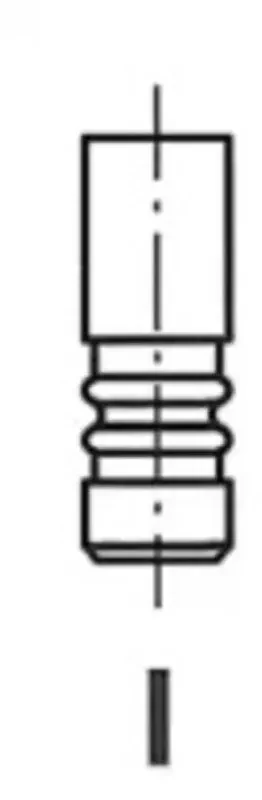 Випускний клапан Freccia R6838/RCR для AUDI A3 (8V1, 8VK)