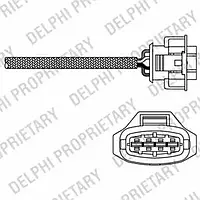 Лямбда-Зонд Delphi ES20314-12B1 ES20314 для OPEL AGILA (A) (H00)