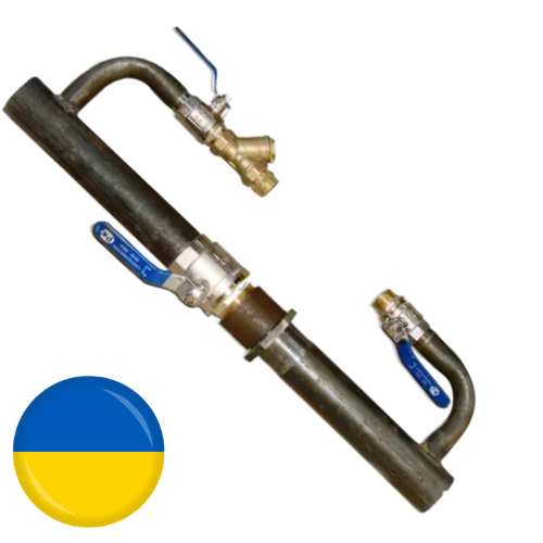 Байпас 40 (1 1/2 дюйми) довгий з краном