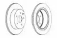 Тормозной диск Ferodo DDF1579 DDF1579-1 PREMIER для NISSAN JUKE (F15)