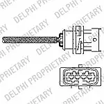 Лямбда-Зонд Delphi ES10789-12B1 ES10789 для OPEL ASTRA G Кабріолет (F67)