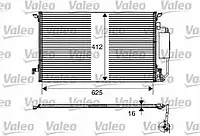 Конденсатор Valeo 817711, кондиционер для CADILLAC BLS