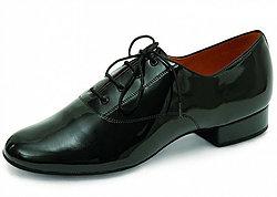 Туфли бальные мужские стандарт лаковые черные, TALISMAN, 25р (40р) - фото 3 - id-p1673665175