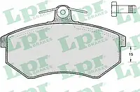 Комплект тормозных колодок LPR 05P299 20669, дисковый тормоз для AUDI 80 (81, 85, B2)