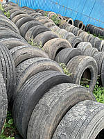 Шины б/у 295/70R22,5  тяга, руль