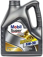 Моторное масло Mobil Super 3000 XE 5W-30, 4 л