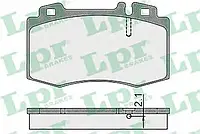 Комплект тормозных колодок LPR 05P899 23271, дисковый тормоз для MERCEDES-BENZ C-CLASS (W203)