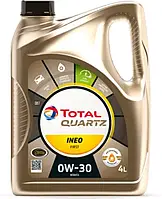 Моторное масло Total Quartz Ineo First 0W-30 (ACEA C1, C2), 4 л