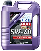 Моторне масло Liqui Moly Synthoil High Tech 5W-40, 5 л