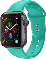 Силиконовый ремешок Promate Oryx-38ML для Apple Watch 38-40 мм Turquoise (Уценка) (ch_oryx-38ml.turquoise)