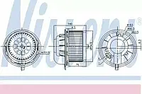 Вентилятор салона Nissens 87077 для AUDI Q7 (4L)