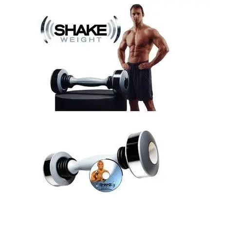 Виброгантель SHAKE WEIGHT для мужчин, мужская гантель, тренажер для рук 2 кг - фото 3 - id-p1643379021