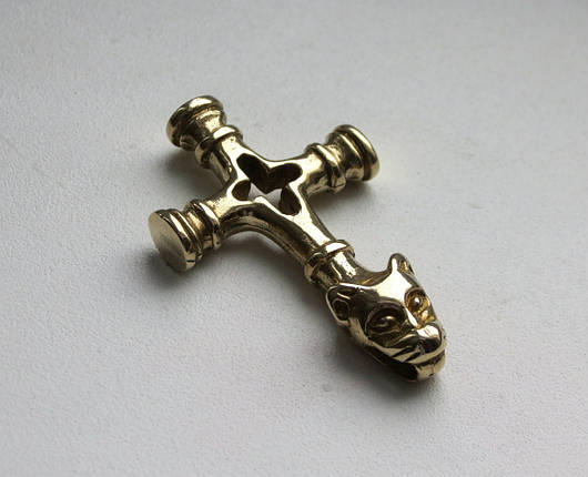 Молот Тора, Вовчий Хрест, знахідка з Фоссі, Ісландія, 10 ст., кулон, підвіс, оберіг, фото 2