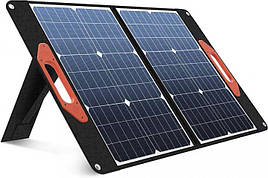 Складана сонячна панель 60W для зарядних станцій, Сонячний зарядний пристрій SH60 60W USB, USB-C, DC18V