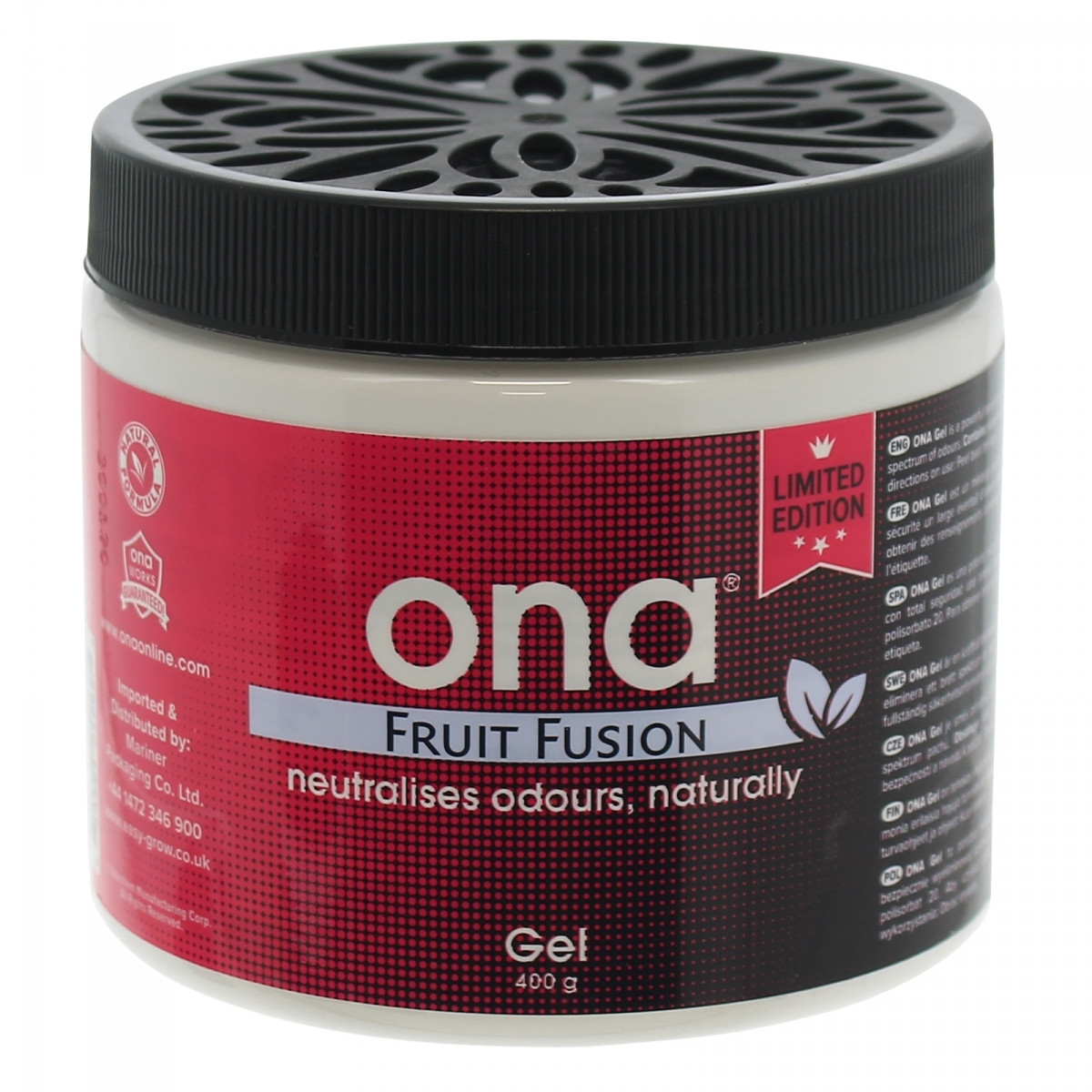 Нейтралізатор запаху Гель ONA Fruit Fusion 400 гр