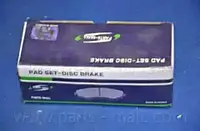 Комплект тормозных колодок Parts-Mall PKD-005, дисковый тормоз для SSANGYONG REXTON (GAB_)