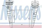 Інтеркулер SKODA, VW (пр-во Nissens)