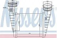 Интеркулер SKODA, VW (пр-во Nissens)