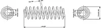 Пружина подв. VW Caddy передн. OESpectrum (пр-во Monroe)