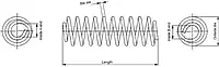 Пружина ходовой части MONROE OESpectrum SPRINGS Monroe SP3800 для RENAULT LAGUNA III (BT0/1)