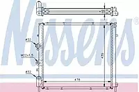Радиатор охлаждения RENAULT KANGOO I (98-) 1.5 dCi/1.9D (пр-во Nissens)