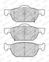 Комплект тормозных колодок Ferodo FDB4868, дисковый тормоз PREMIER ECO FRICTION для HONDA CIVIC IX (FK)
