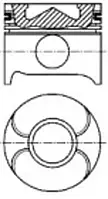 Поршень двигателя MB 88,00 OM611/612/613 d30 (пр-во NURAL)