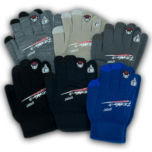 ОПТ Дитячі рукавиці одинарні з ефектом Touch screen Gloves, р. 15 (7-8 років), (12шт/набір)