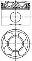 Поршень двигателя RENAULT 70,00 1.3 D Multijet 199 A3.000,263 A2.000 (пр-во NURAL)